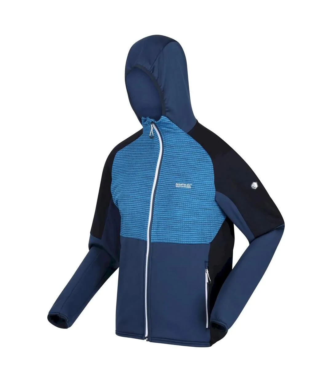 Men's Attare Softshell Jacket in Admiral Blue / Light Blue by Regatta