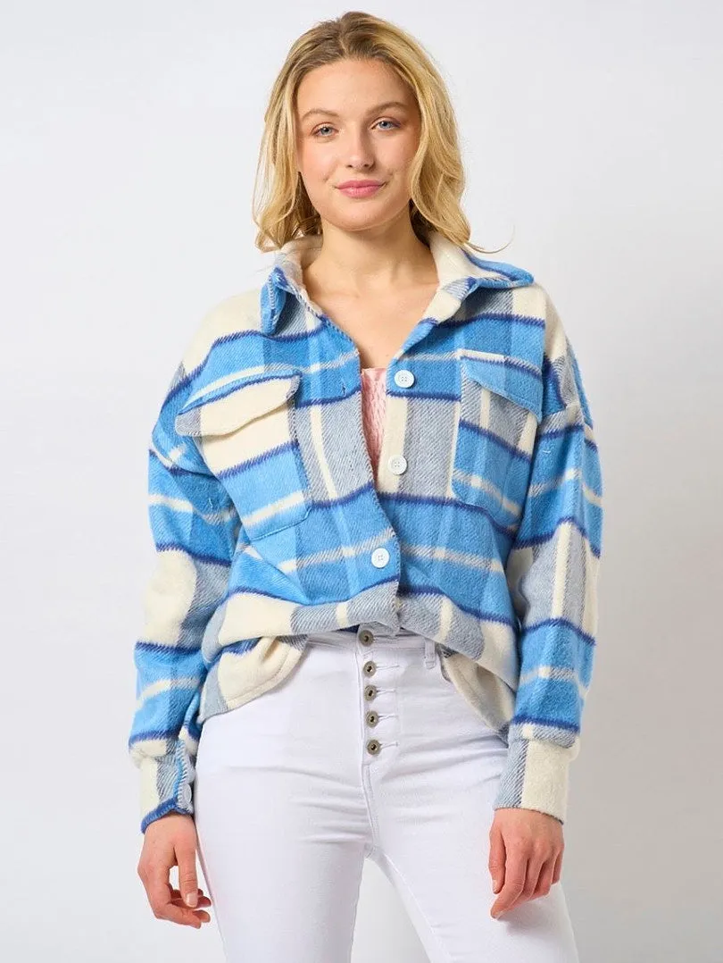 Veste à carreaux