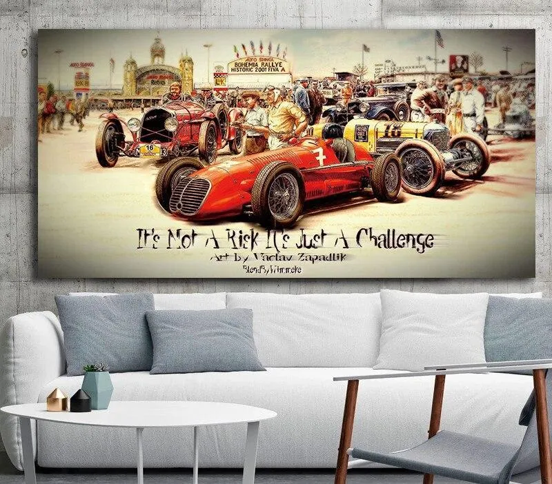 Vintage Car Tableau